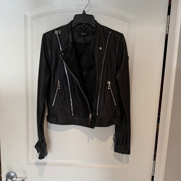 Rudsak - leather moto jacket - new with tags - Picture 1 of 7